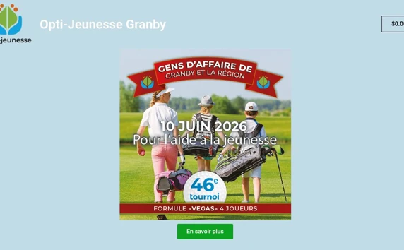 Site Golf Optimiste